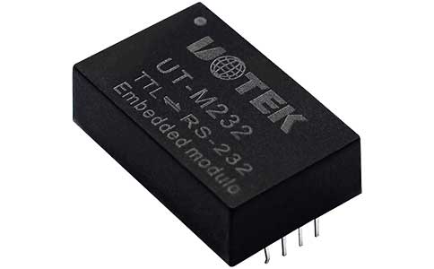 工業(yè)TTLL轉RS-232隔離通訊收發(fā)器模塊_UT-M232 TTL轉RS-232（5V）模塊