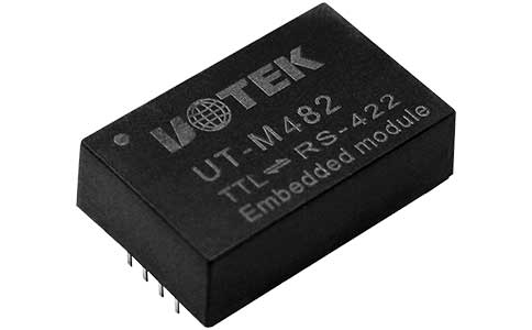 工業(yè)串口通信自動收發(fā)模塊_UT-M482 TTL轉RS-485/422（5V）模塊